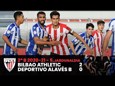 Imagen de portada del video ⚽ Laburpena I 5.J 2ªDiv B I Bilbao Athletic 2-0 Deportivo Alavés B