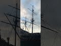 Énorme Bateau Pirate 3 Mâts à Genes Mer Beach