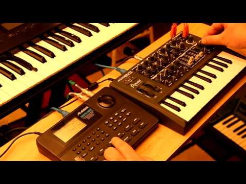 Alesis SR-16 & Arturia MicroBrute