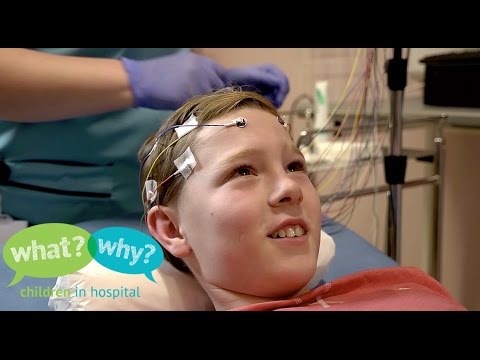 What happens when my child has an EEG?