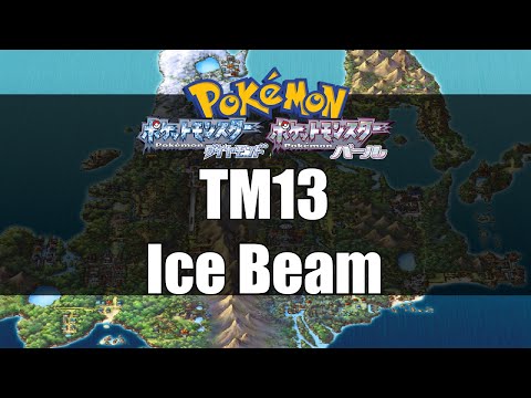 Pokemon Diamond & Pearl - Where to get TM13 Ice Beam