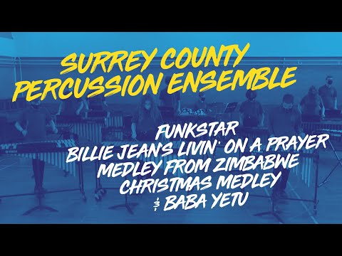 Surrey County Percussion Ensemble - Winter Rehearsal 2021