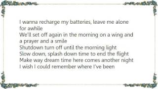 Little River Band - Shut Down Turn Off Lyrics