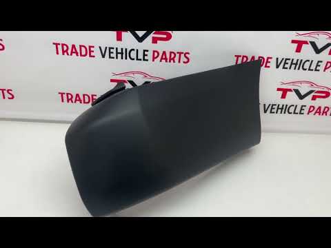 For Vauxhall Vivaro 2019-2023 Rear Bumper End Corner BLack LWB Driver Side video