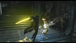 Dynamic dismemberment and lightsaber marks