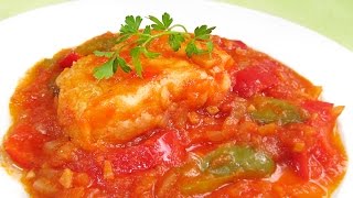 Bacalao con Tomate fácil