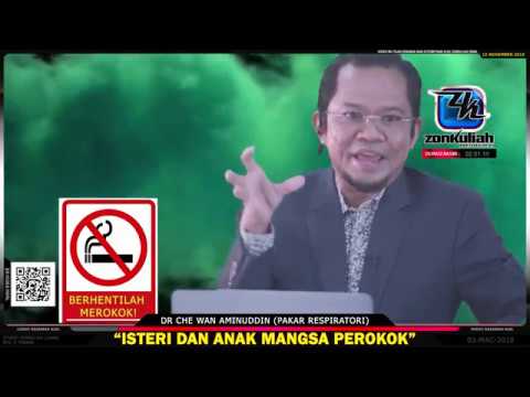 KESIHATAN : Kasihan Isteri Dan Anak Perkokok - Dr Che Wan Aminuddin
