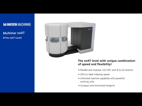 MIKRON - Multistar neXT - The neXT level with unique combination of speed & flexibility
