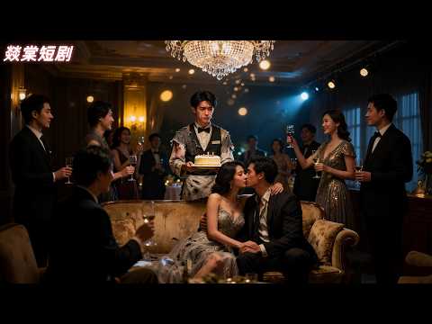 Lui porta la torta dell'anniversario ma vede il suo tradimento, lei lo implora, lui dice: vattene.