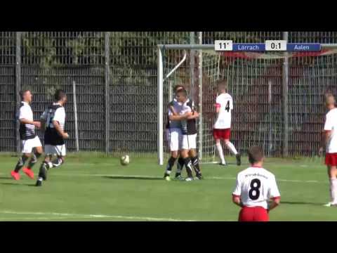 B-Junioren - FV Lörrach Brombach vs. VfR Aalen 0:1 - Ceyhan Dayan