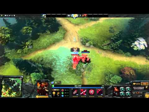 DOTA2 Ultra1v1 6.86 Sven vs Chaos Knight