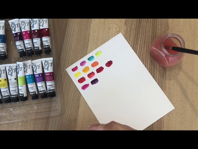 Vídeo relacionado con Pebeo - Studio Acrylics - Juego de colores acrílicos de calidad profesional - 24 tubos, 12 ml