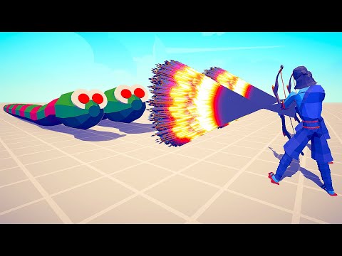 2x TITANOBOA vs DUO GODS - Totally Accurate Battle Simulator TABS