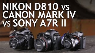 Video thumbnail for Camera Comparison: Nikon D810, Canon 5D Mark IV, Sony A7R II by The Slanted Lens