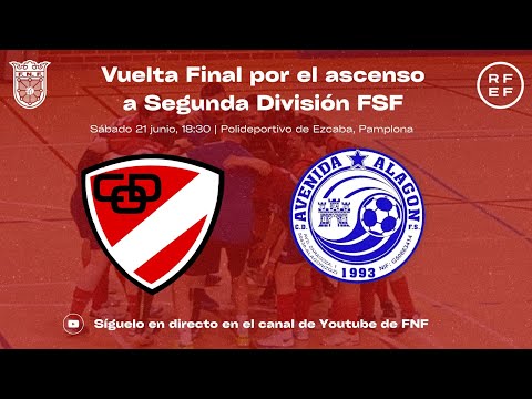 Vuelta eliminatoria final ascenso Segunda Federación femenina : Lacturale Orvina - Avenida Alagón