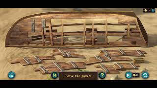 Lost Land 11 Chapter 2 - Find Parts of Boat & Repair the Boat | Puzzle Solution | Can You Solve It 
