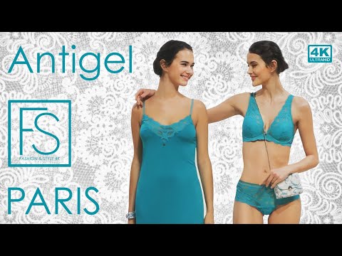 ANTIGEL BY LISE CHARMEL Couture Lingerie Paris s2023 4K Full Fashion Show Bikini Models Salon Inter.