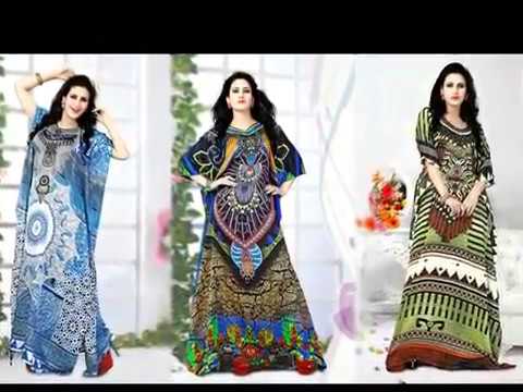 Kaftan dress - arabic style long silk party kaftan dresses r...