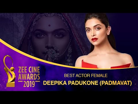 Best Actor Female Award Deepika Padukone | Queen Padmaavat | Zee Cine Awards 2019