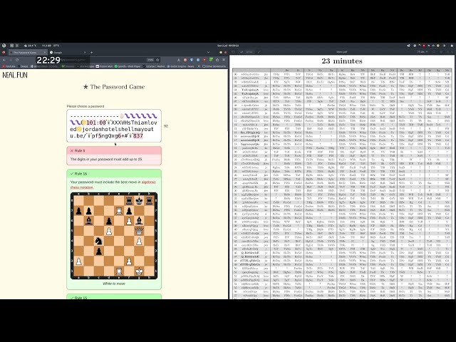 How to make the best move in algebraic chess notation in The