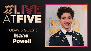 Broadway.com #LiveatFive with Isaac Cole Powell of ONCE ON THIS ISLAND