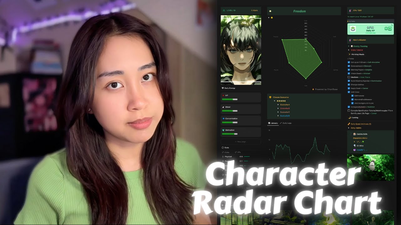 How to set up your Gamification Notion Template (easy tutorial)