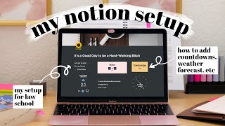 HOW I USE NOTION AS A STUDENT | BEGINNERS’ TUTORIAL + TEMPLATE