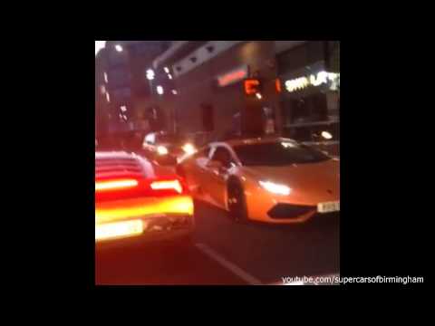 Thumbnail for 'HURACAN REV OFF' 2X ORANGE LAMBORGHINI HURACAN REV BATTLE AMAZING SOUNDS!! by orange lamborghini