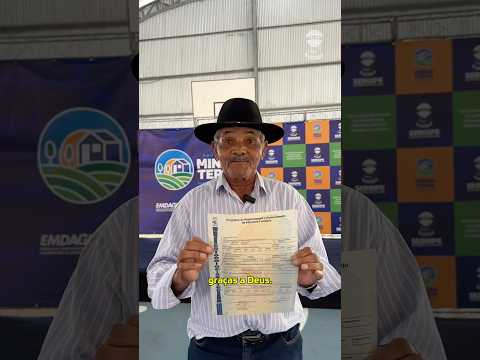 Realizando sonhos com a entrega de títulos de terra 🧑🏽‍🌾 #Sergipe #AgriculturaFamiliar