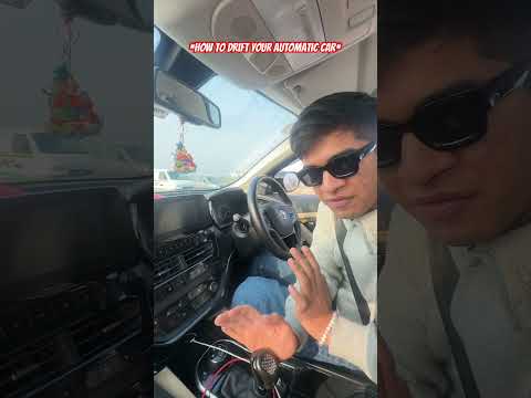 How to drift your automatic car #car #drift #automatic #tutorial