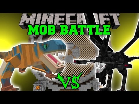 PopularMMOs - TIGREX VS MUTANT IRON GOLEM & NIGHTMARE - Minecraft Mob Battles - Mods