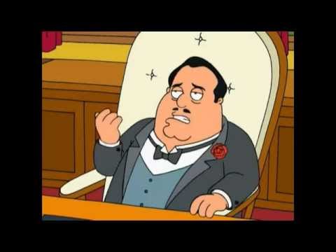 Family Guy - On this the day of my daughter's wedding (Godfather funny scene)