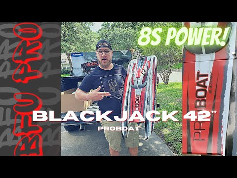 Blackjack 42" 8S Brushless Catamaran RTR