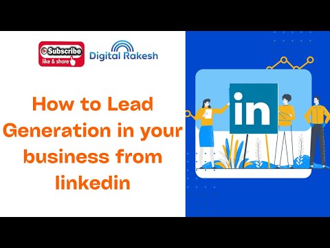 How to Lead Generation in your business from linkedin