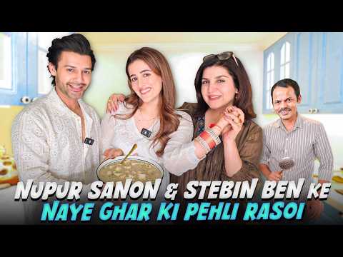 Nupur Sanon & Stebin Ben's White Paneer Recipe, Home Tour, Love Story & Marriage Proposal!