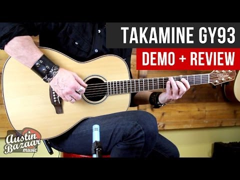 Обзор акустической гитары Takamine GY93