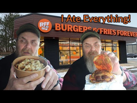 I Tried EVERYTHING at Burgers n’ Fries Forever #londonontario #daveeats