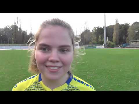 Yenthe Kerckhofs na FWS Woluwe B - KVC Westerlo Ladies op 23.10.2021