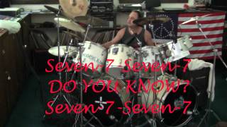 Blue Oyster Cult - Les Invisibles- drum cover- with lyrics
