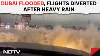 Dubai Flood News: Dubai Under Water Incoming Fligh