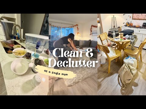 Cleaning My House as a Single Mom- Real Life, Real Mess