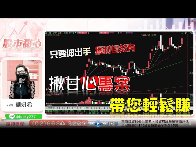 11/28【甜心盤後影音】只要伸出手，獲利自然有。揪感心專案，帶您輕鬆賺