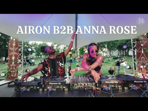 Airon B2B Anna Rose @ Illusion Festival Part.2 | Drone Show, Performances & Afro House Energy