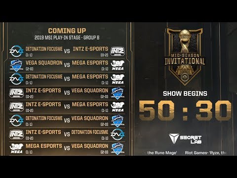 MSI 2019 Play-In Highlights ALL GAMES 5-8  Day 3 Second Half of matches