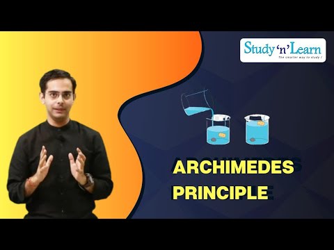 Archimedes principle : Physics | Chapter 9