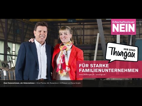 Erbschaftssteuer NEIN, Ernst Fischer AG, Romanshorn