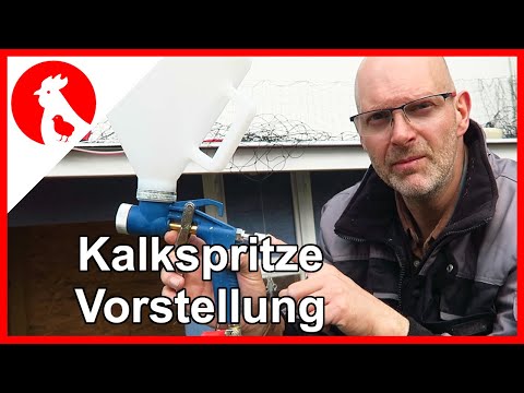 048 - Hühnerstall kalken / Spritzverfahren - Kalkspritze - Jensman and the Huhns 🐔