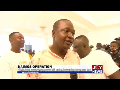 NAIMOS begins community engagements with small scale miners in galamsey prone areas