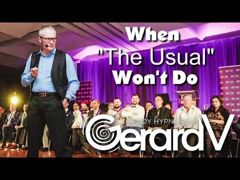 Comedy Hypnotist Gerard V 
