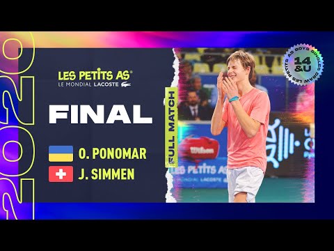 Les Petits As 2020 | Boys Final | Oleksandr Ponomar vs. Janis Raffael Simmen